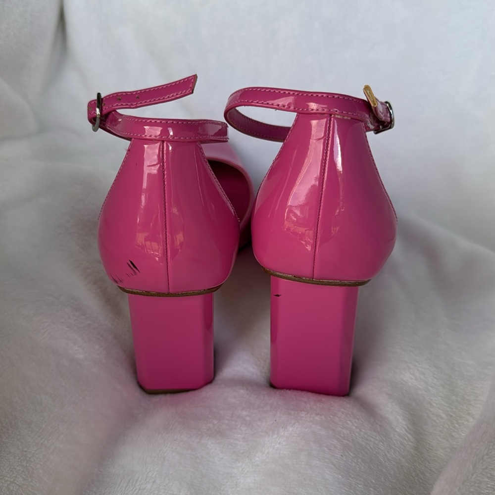 MARK FISHER PINK PATENT LEATHER DRESS PUMPS SIZE 6 - Picture 3 of 9